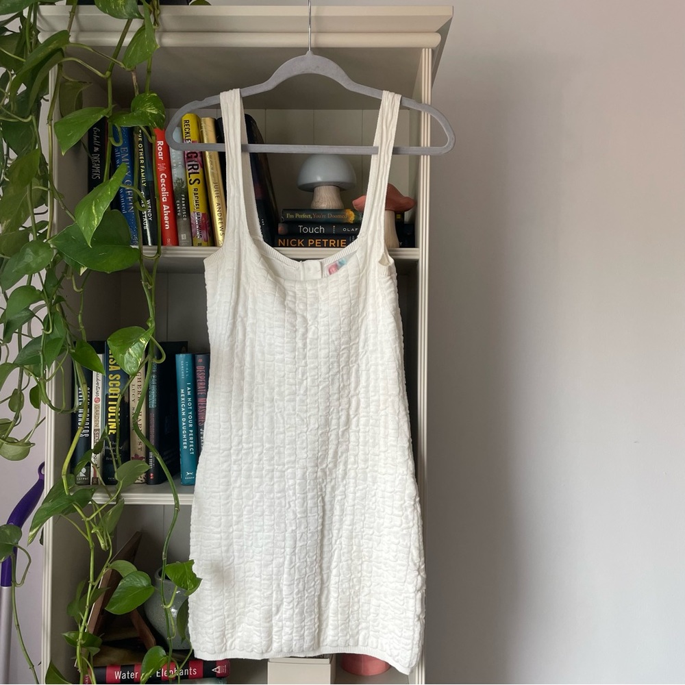 Free People Beach White Mini Dress